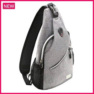 Sling Backpack Crossbody Daypack Multipurpose Travel Hiking Bag